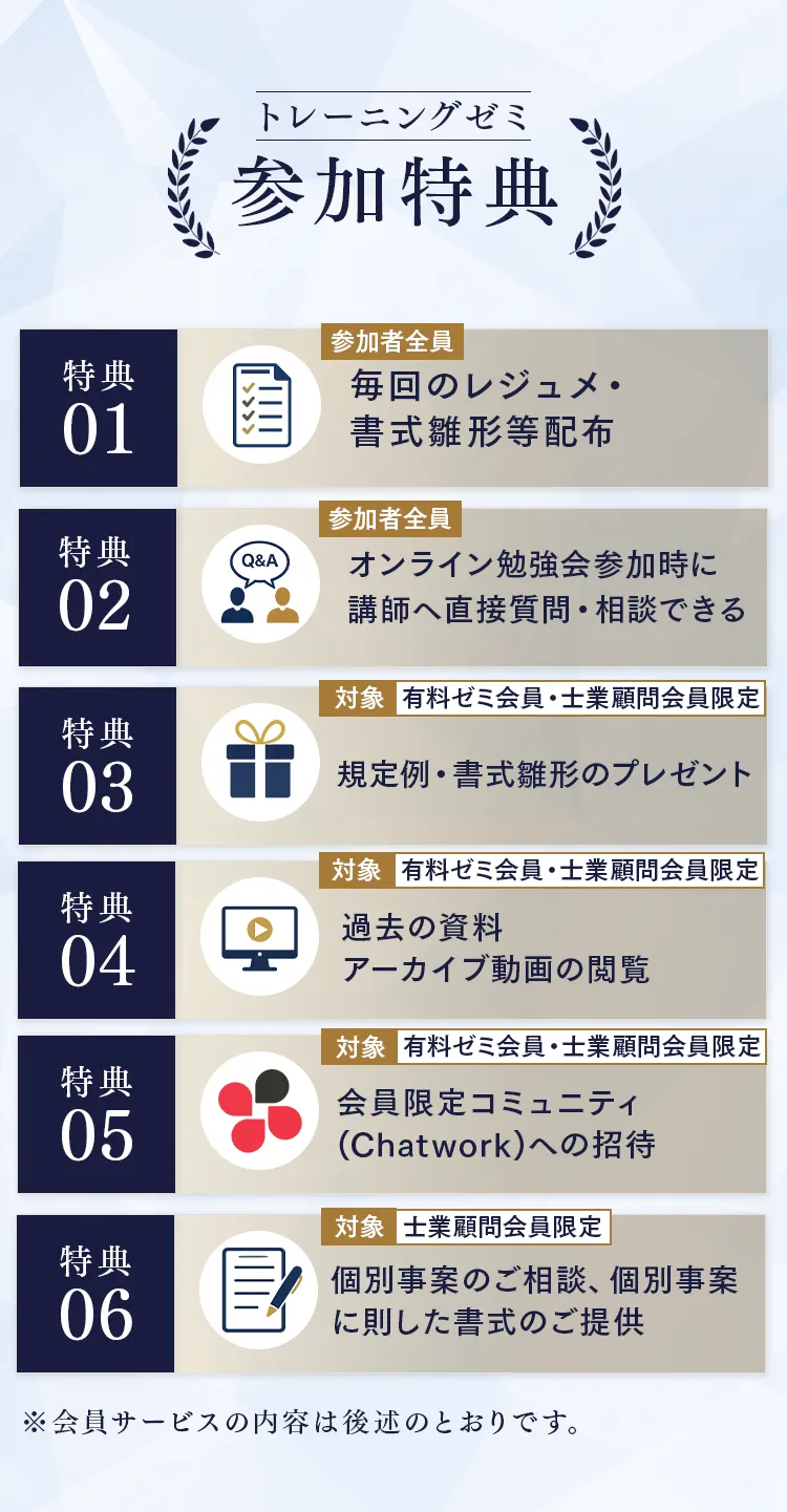 開催スケジュールのご案内